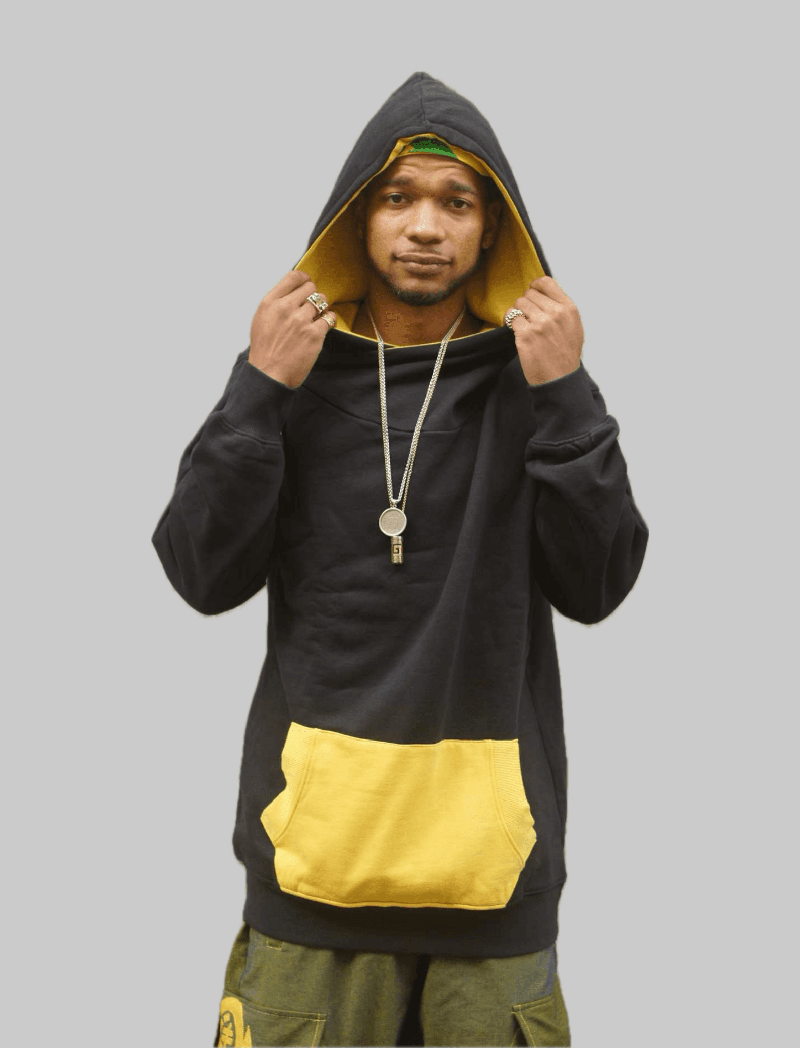 Akeru Hoodie — Yellow M #004